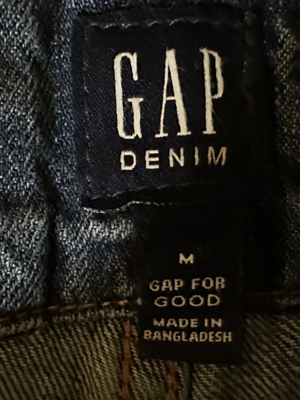 GAP Denim Bib Overalls Jeans in Blue Wash - Picture 6 of 6